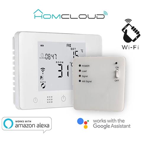 Cronotermostato Digitale Wi-fi Con Ricevitore Rf Smart - Homcloud - Foto 1